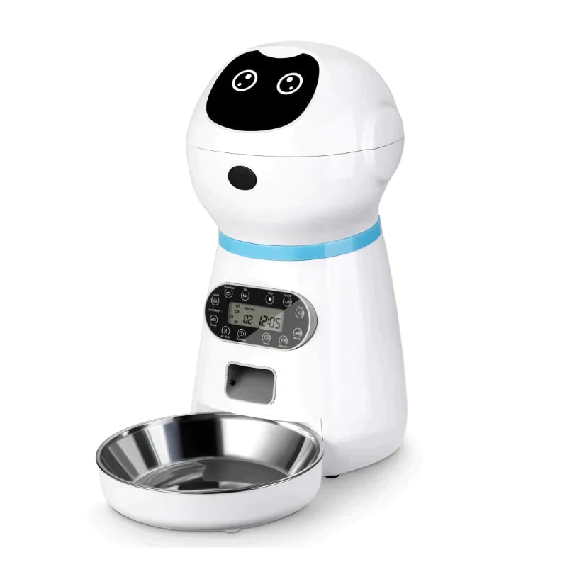 Alimentador Automático para Cães e Gatos - Juju Shoping