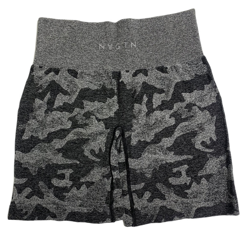 Shorts sem costura camuflado - Juju Shoping