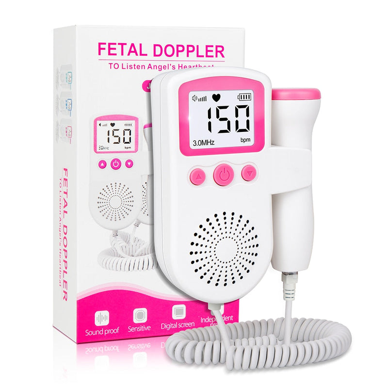 Monitor Fetal - Para ouvir o coraçãozinho do seu bebê - Juju Shoping